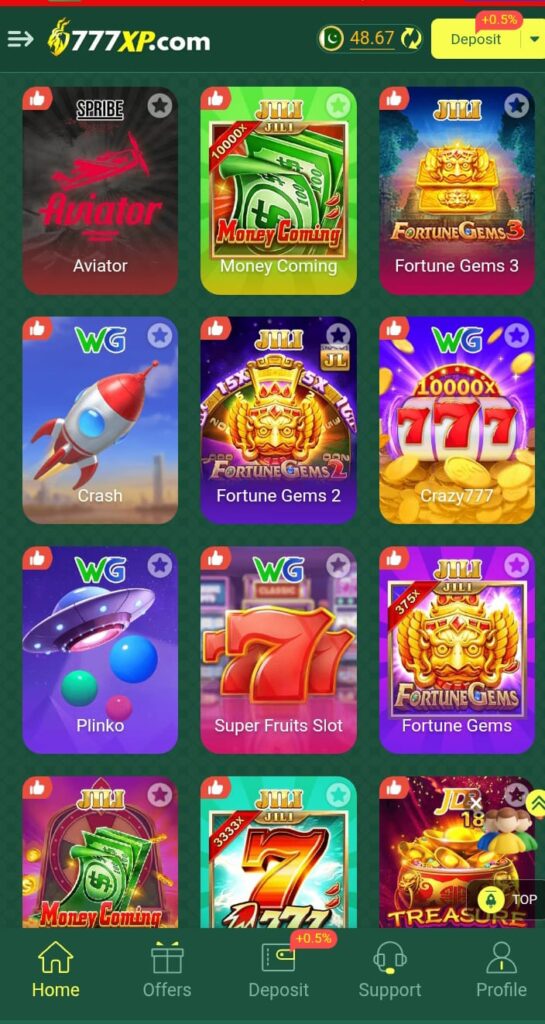 777XP Casino Game