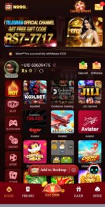 N999 game apk download – Fun & Rewarding Casino For Andorid ( Download Now ) 1